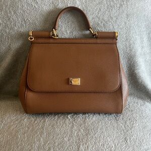 Large Sicily Leather Satchel